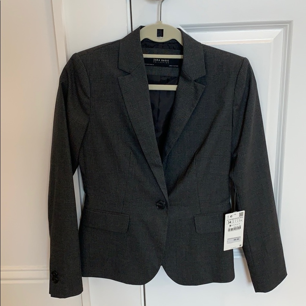 NWT Zara basics blazer